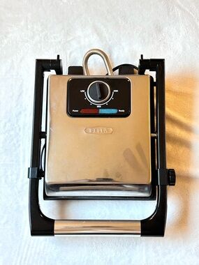 BELLA Panini Press • Electric Sandwich Grill 1400W Non-Stick Removeable Plate